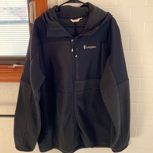 Cotopaxi Abrazo hooded fleece. Black. Size XXL. Excellent condition.